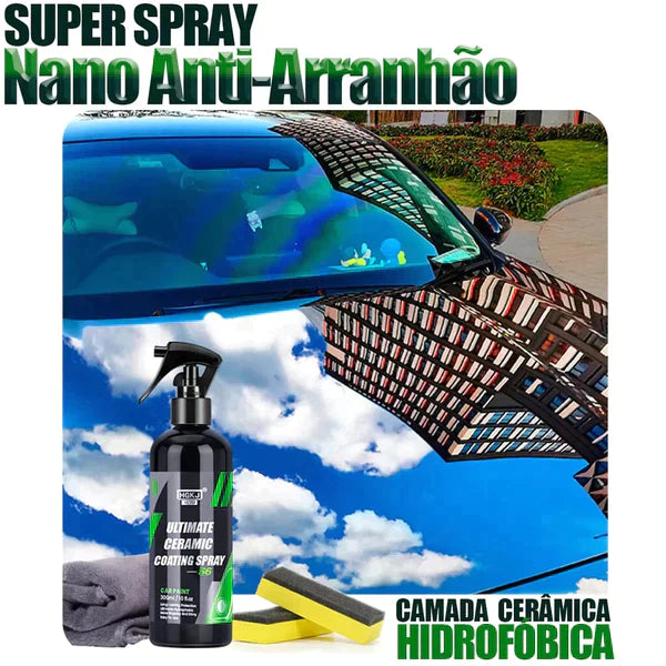 Spray Nano Anti-Arranhões - Revitalizador De Pinturas